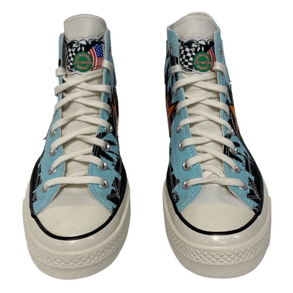 Converse Chuck 70 Hi Poolside Black Egret Color Unisex - Picture 2 of 4
